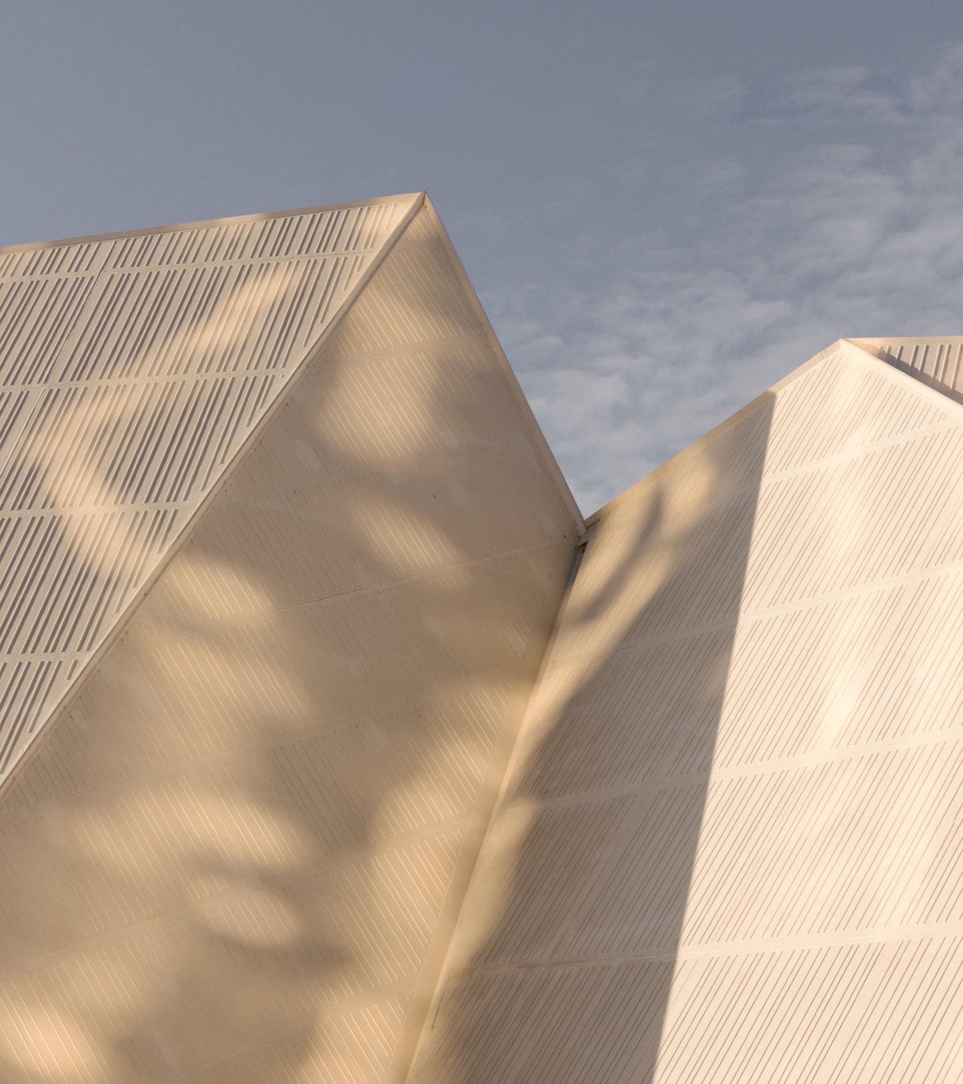 Architectural point of festival centre building