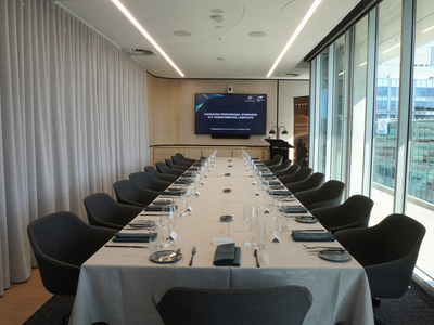 Peter de Cure boardroom luncheon 2