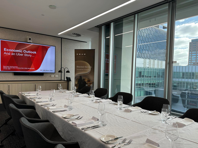 Business leaders' boardroom luncheon with Besa Deda