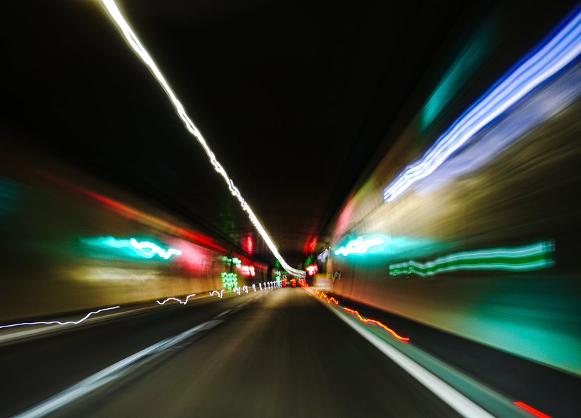 Fast motion photography