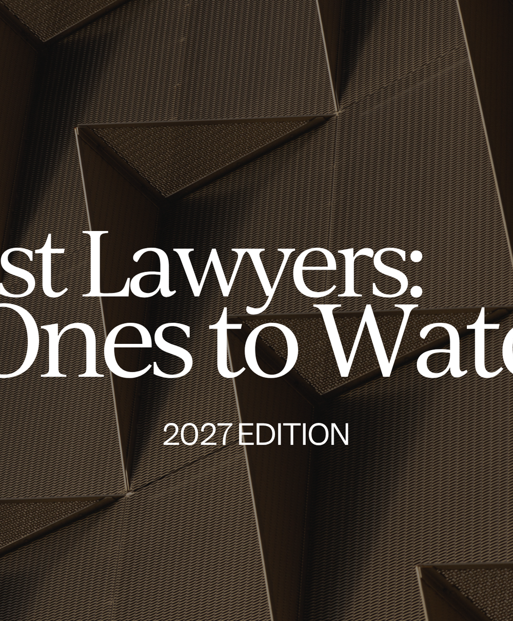 Best Lawyers Ones to Watch
