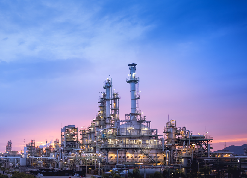 Image of petroleum factory